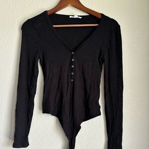 Steve Madden Bodysuit - Black - Size M. MINIMALLY WORN.